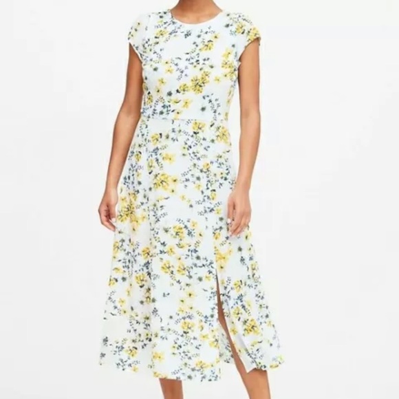 LOOKING FOR - Banana Republic Ecovero Midi Dress - Picture 1 of 1